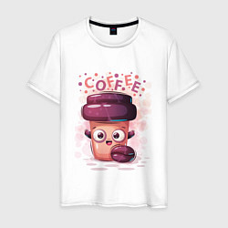 Мужская футболка Кофе Coffee