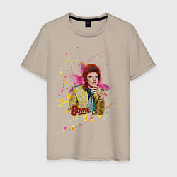 Мужская футболка David Bowie Art
