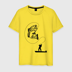 Мужская футболка Рыбак и рыба