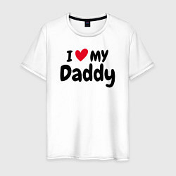 Мужская футболка I LOVE MY DADDY