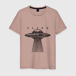 Мужская футболка Alien