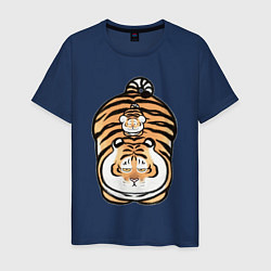 Мужская футболка Семейка тигров
