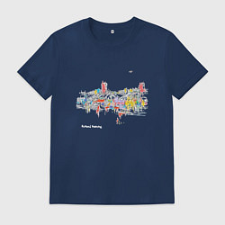 Мужская футболка Ночной полёт