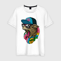 Мужская футболка Rap Cat