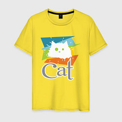 Мужская футболка My cat