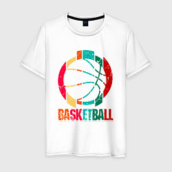 Мужская футболка Color Basketball