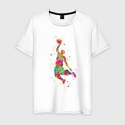 Мужская футболка Basketball Player