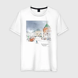 Мужская футболка Нижегородский троллейбус
