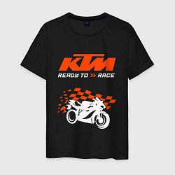 Мужская футболка KTM MOTORCYCLES КТМ МОТОЦИКЛЫ