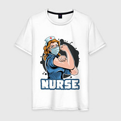 Мужская футболка Медсестра