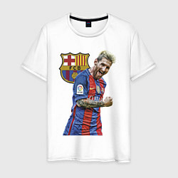 Мужская футболка Лионель Месси Барселона Аргентинаа