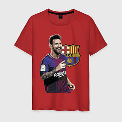 Мужская футболка Lionel Messi Barcelona Argentina