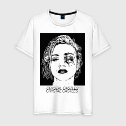 Мужская футболка Crystal castles