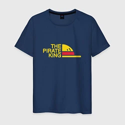 Футболка хлопковая мужская THE PIRATE KING, цвет: тёмно-синий