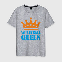 Мужская футболка Королева Волейбола