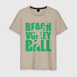 Мужская футболка Beach Volleyball