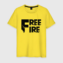 Мужская футболка Free Fire big logo