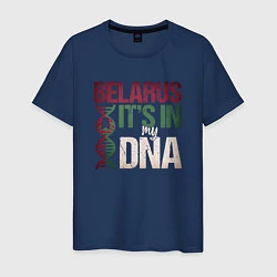 Мужская футболка ДНК - Беларусь