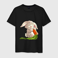 Мужская футболка Солнышко с морковкой
