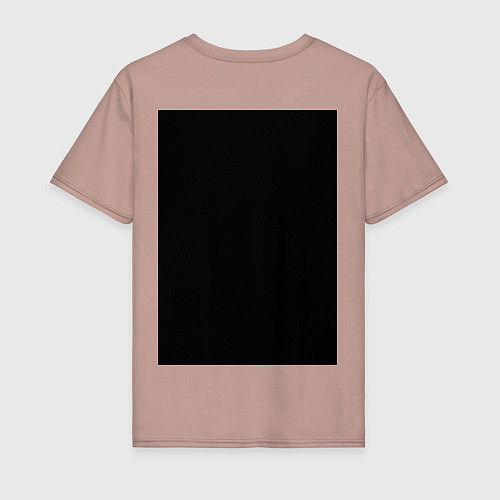 Мужская футболка 1 / Пыльно-розовый – фото 2