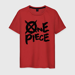 Мужская футболка One Piece Большой куш лого