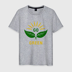 Мужская футболка Go Green