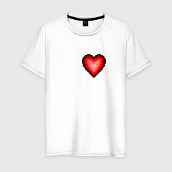 Мужская футболка Пиксельное Сердце