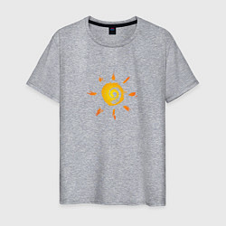 Мужская футболка Солнце