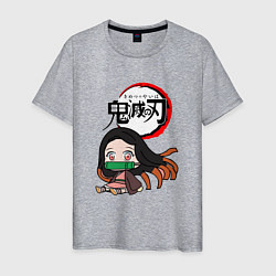 Мужская футболка Незуко Kimetsu No Yaiba Z