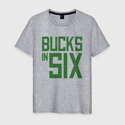 Мужская футболка Bucks In Six