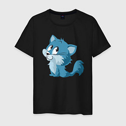 Мужская футболка Милый котёнок