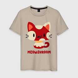 Мужская футболка Meowshroom