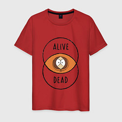 Мужская футболка Между жизнью и смертью