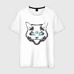 Мужская футболка Angry Cat