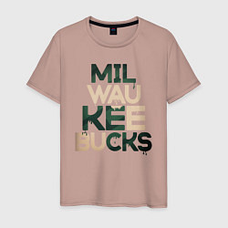 Мужская футболка Milwaukee Bucks