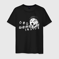 Мужская футболка DOG INSIDE SF