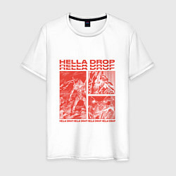 Мужская футболка HELLA DROP EVA RED