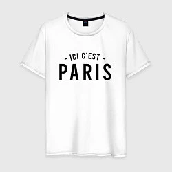 Мужская футболка ICI C EST PARIS
