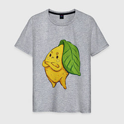 Мужская футболка Недовольный лимон