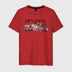Мужская футболка Персонажи One Piece Большой куш