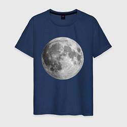Мужская футболка Полнолуние Лунная фаза