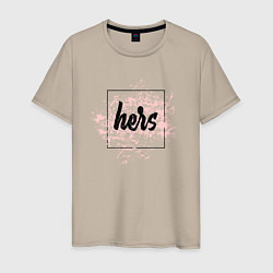 Мужская футболка Hers - её