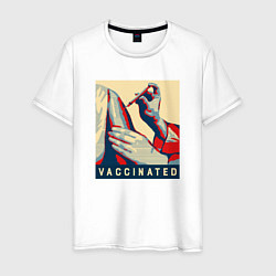 Мужская футболка Вакцинация