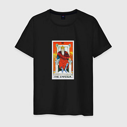 Мужская футболка Император I Карта Таро