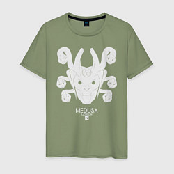 Мужская футболка Medusa из Доты 2