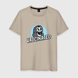 Мужская футболка Vaccinated