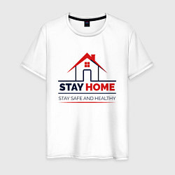 Мужская футболка Stay Home