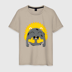 Мужская футболка Солнце и Луна