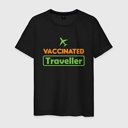 Мужская футболка Вакцинированный турист