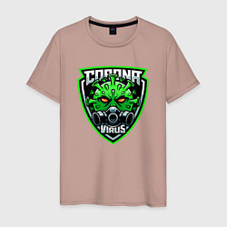 Мужская футболка Corona Virus